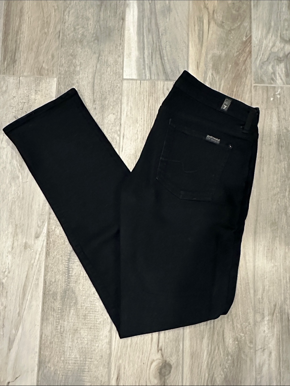 7 For All Mankind Women's Skinny Jeans in Black